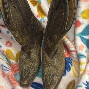 Brown Western Cowboy Boots
